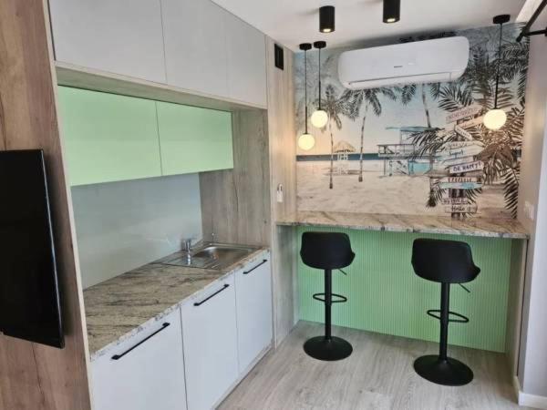 Apartament Z Widokiem Na Morze I Port Мжежино Екстериор снимка